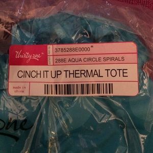 ThirtyOne cinch up thermal tote