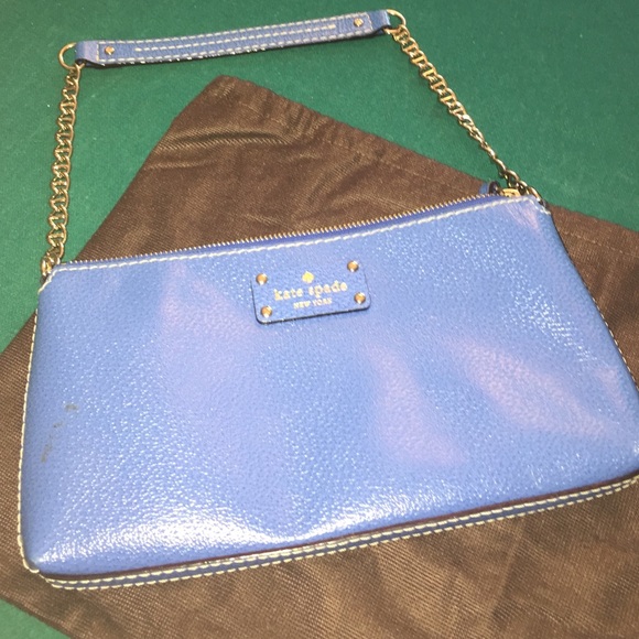 kate spade Handbags - Blue Kate Spade Clutch