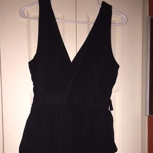 Black cocktail dress