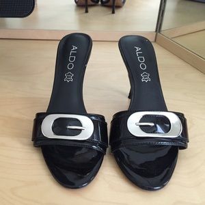 Sold  Aldo slip on heels