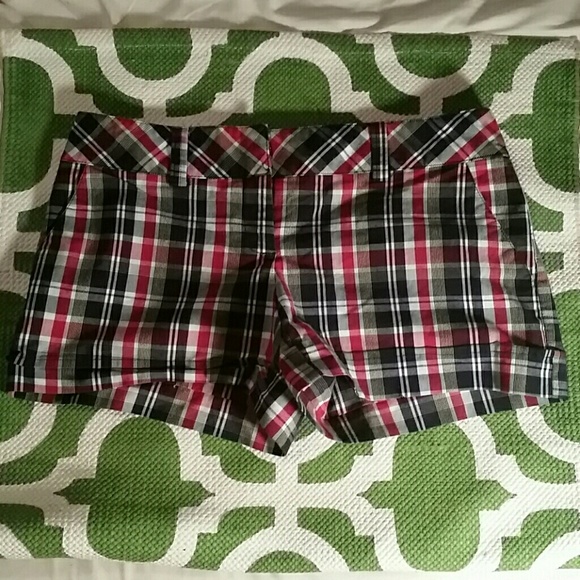 Plaid shorts