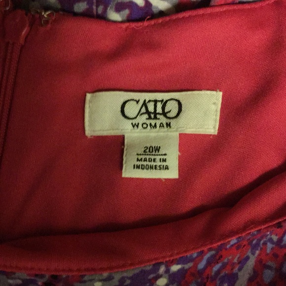 Ruched dress: purples, hot pink, gray, black - Picture 2 of 3