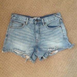 Free People Cut off denim shorts