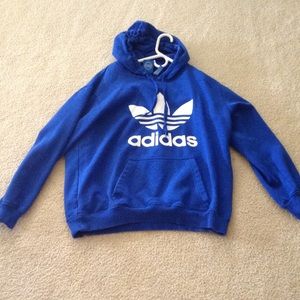 Adidas blue hoodie