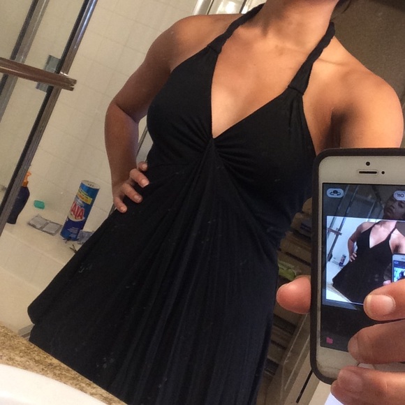 TART Black halter top.