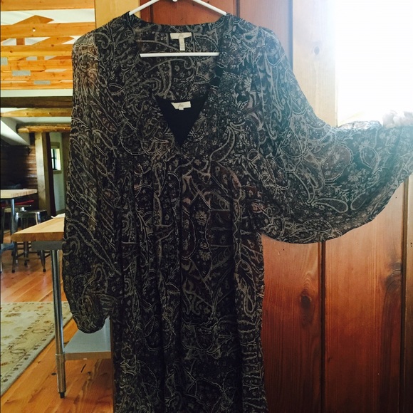 Joie long sleeved dress mini dress. Worn once. XS
