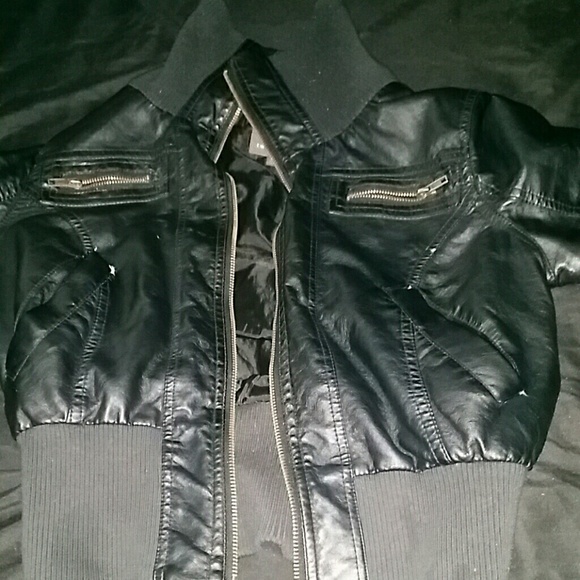 leather jacket