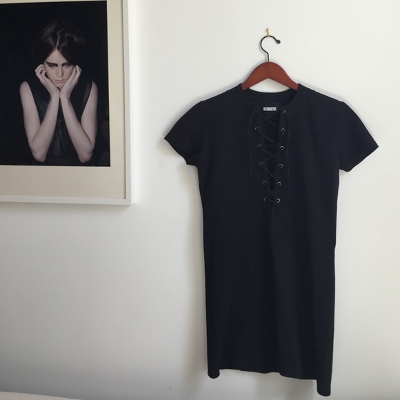 Reformation Caroline Dress in Black