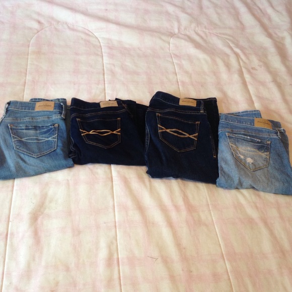 Abercrombie kids jeans lot ! Size 16!