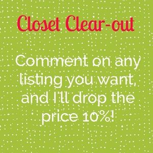 Closet Clear Out!