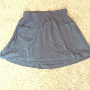 Grey skater skirt