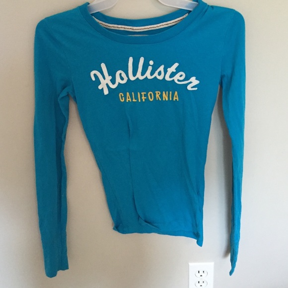 Hollister long sleeve graphic tee