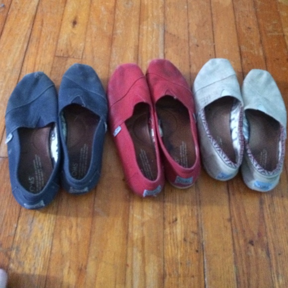 Bundle of very used toms