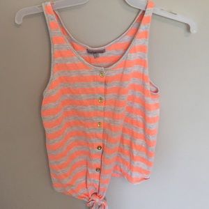 Charlotte Russe striped tank