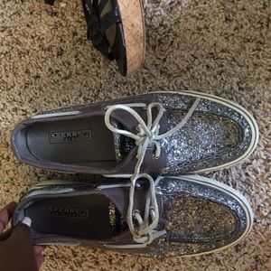 Sparkly sperry's