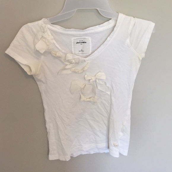 Abercrombie bow shirt