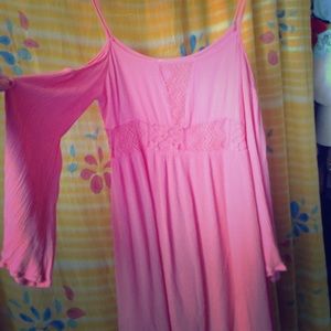 Gypsy cold shoulder dress🎶🌙✨🌸