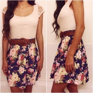Floral Lace Dress
