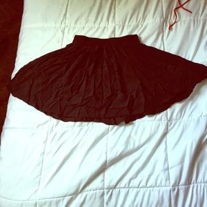 Black Skater Skirt