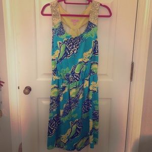 Lilly Pulitzer 100% Silk Dress