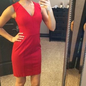 Banana republic red dress 0P