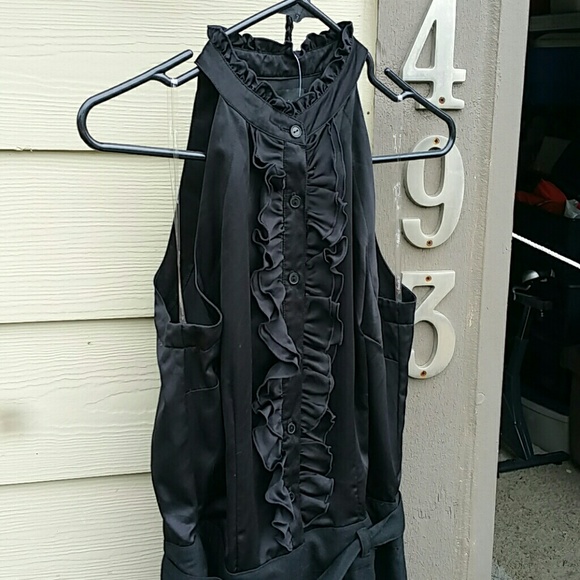 Shorts jump suit, black