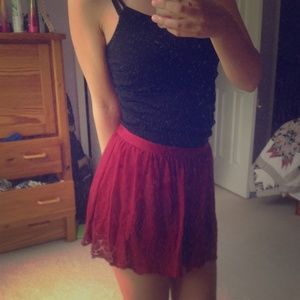 Hollister skater skirt