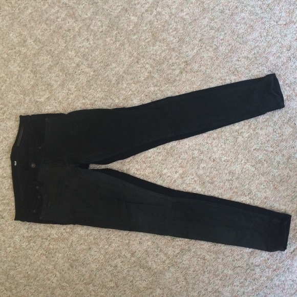 Lamb skin leather rag & bone jeans