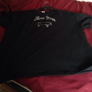 Pig show mom shirt