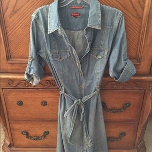 Denim dress