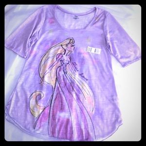 Disney Rapunzel burnout t-shirt