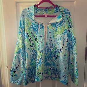 Lilly Pulitzer Pop-Over in Let's Cha Cha Spa