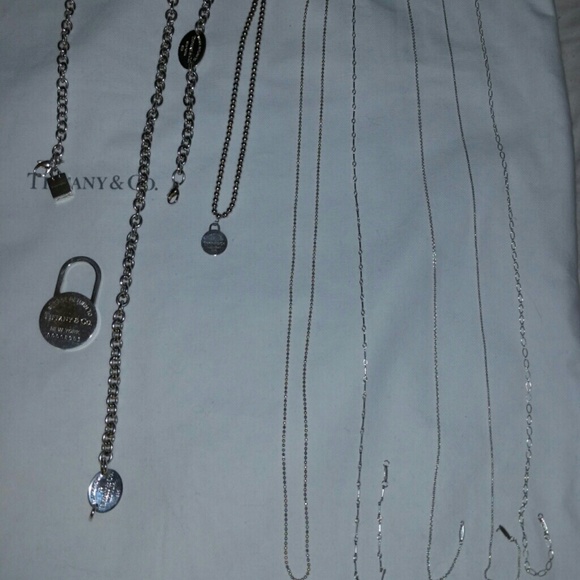 Tiffany & Co silver chains