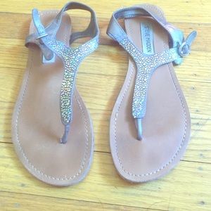 Steve Madden sparkle sandals