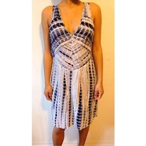 Forever 21 Blue/Ivory Dress