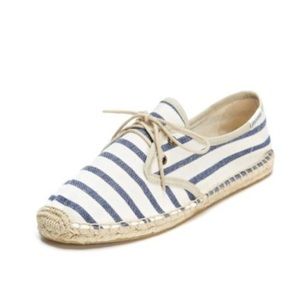 Soludos classic derby stripe espadrille
