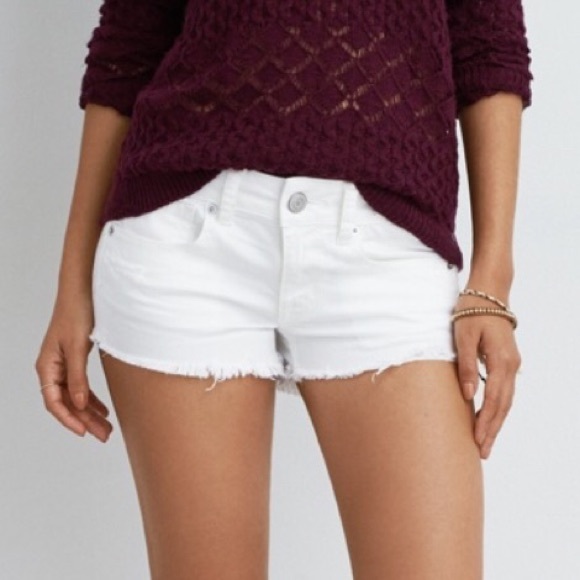 American Eagle white shorts (sz 2)