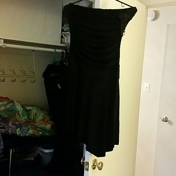 Strapless dress
