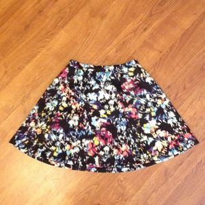 Floral Skater Skirt
