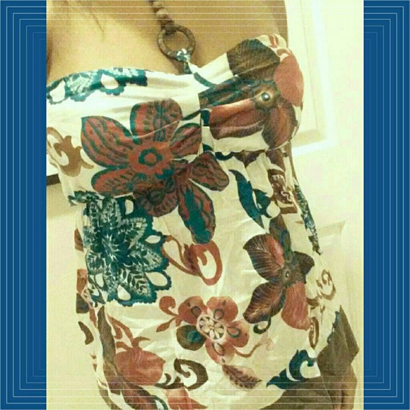 Bohemian Halter/Strapless Shirt