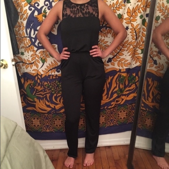 Black jumpsuit