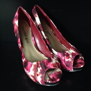 Madden Girl • Floral Heels 🌸
