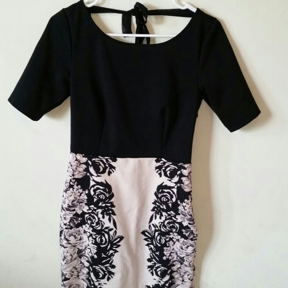 Girly black lauren conrad dress