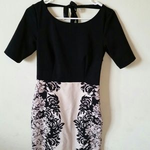 Girly black lauren conrad dress