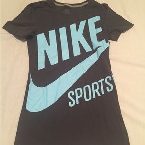 Brown Nike tee shirt