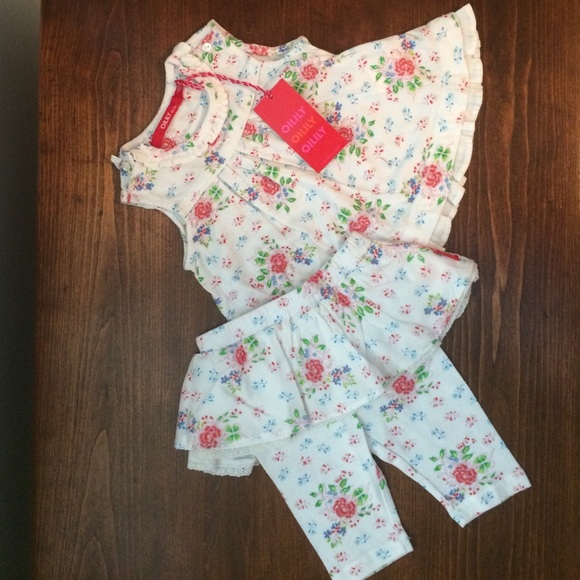 Oilily baby girl top and twinkle skirt
