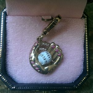 Juicy couture baseball charm