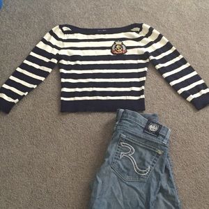 Summer Sweater Crop Top