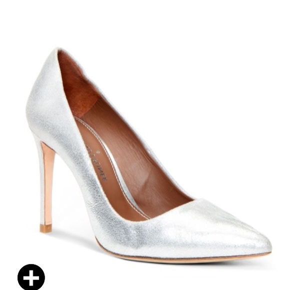 Donald J. Pliner Shoes - DONALD J PLINER silver pumps