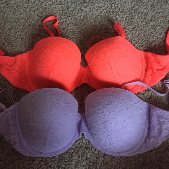 2 Victoria Secret Push Up Multi Way Bras